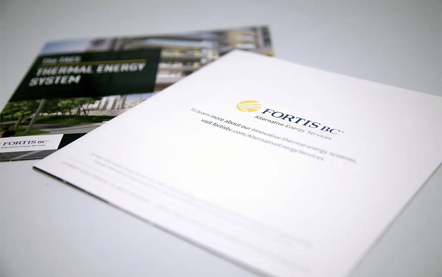 Fortis BC thermal energy brochure