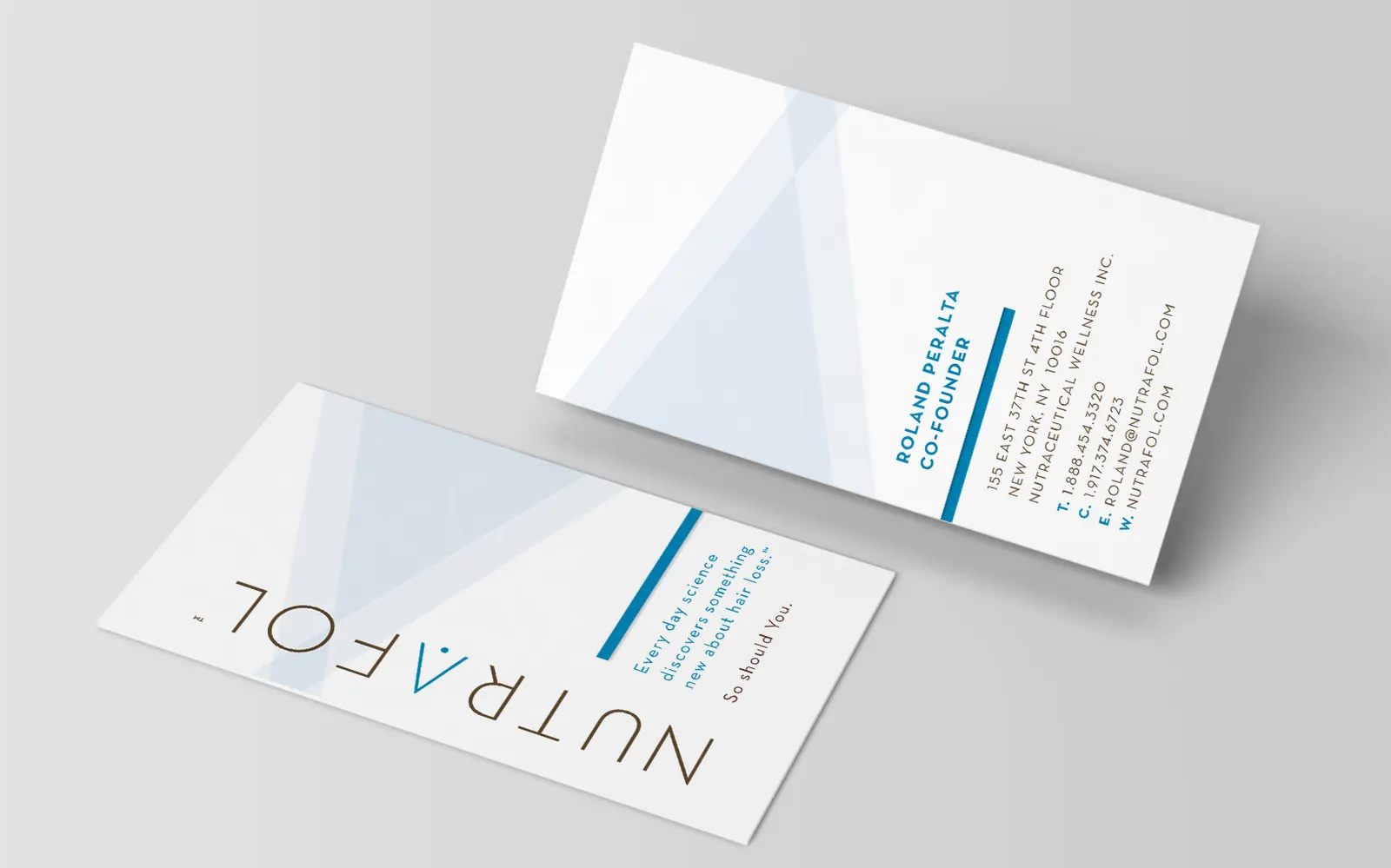 Nutrafol business cards
