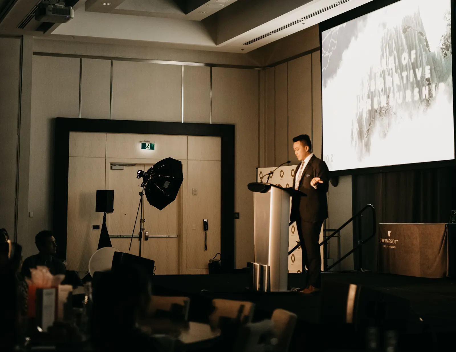 The Oakwyn sales kick-off live stream set