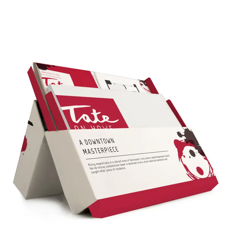 The Tate booklet inside its case