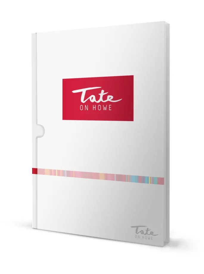 Booklet in a frosted cover