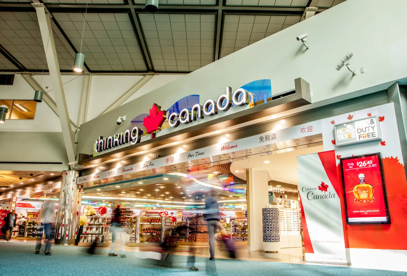 The Canada branded storefront